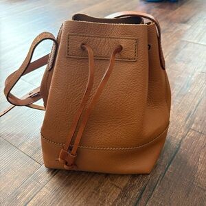 J.Crew Leather Bucket Bag